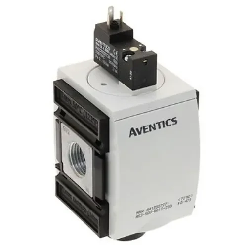 EMERSON – AVENTICS G G 1/2 Pneumatic Shut-Off Valve, 4500L/min - R412007271 product image