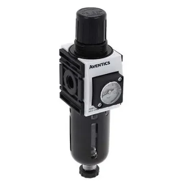 EMERSON – AVENTICS AS1-FRE Filter Regulator, 5µm, G 1/4, Semi Automatic, 12 bar - R412014648 product image