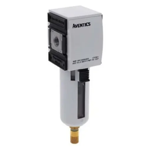 EMERSON – AVENTICS AS2-FLS series 5µm G 1/4 1.5bar to 16 bar Filter 2100L/min max with Automatic drain - R412006001 product image