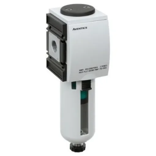 EMERSON – AVENTICS AS3-FLC series 0.3µm G 1/2 1.5bar to 16 bar Filter 700L/min max with Semi Automatic drain - R412007051 product image