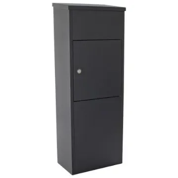 Black Mailbox, 1050 mm x 380mm x 230 mm - T05781 product image