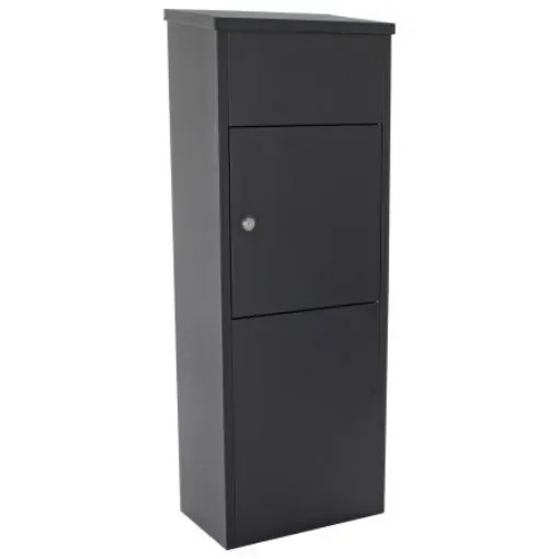 Black Mailbox, 1050 mm x 380mm x 230 mm - T05781 product image