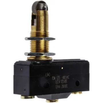 Honeywell Roller Plunger Micro Switch, Screw Terminal, 15 A @ 480 V ac, SP-CO - BZ-2RQ18M-A2 product image
