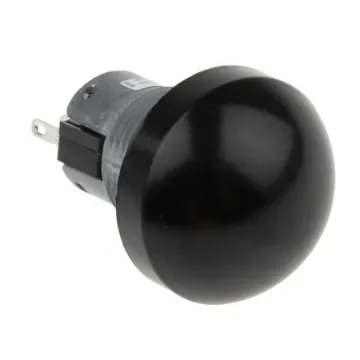 ITW Switches 76-94 Series Push Button Switch, Momentary, Panel Mount, 22mm Cutout, SPDT, Clear LED, 250V ac, IP67 - 76-9450/439088B product image