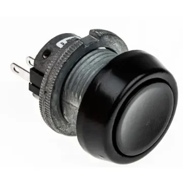 ITW Switches 76-94 Series Illuminated Push Button Switch, Momentary, Panel Mount, 22mm Cutout, SPDT, Clear LED, 250V - 76-9410/439088B product image