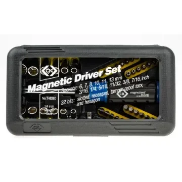 CK 1/4 in Square Ratchet Screwdriver & Bit Set - T4826D product image