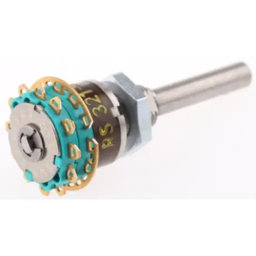 NSF MY non short, 6 Position DP6T Rotary Switch, 1.5 A, Solder - 500395-000-000-000 product image