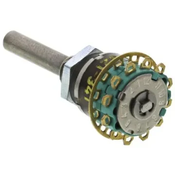 NSF My shorting, 12 Position SP12T Rotary Switch, 1.5 A, Solder - 500397-000-000-000 product image