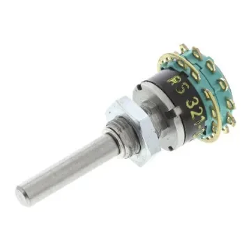 NSF My shorting, 6 Position DP6T Rotary Switch, 1.5 A, Solder - 500398-000-000-000 product image