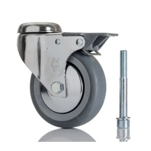 Tente Swivel Castor Wheel, 80kg Capacity, 100mm Wheel - 2877PJO100P30CHC10X90 product image
