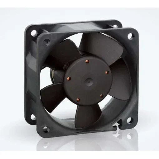 ebm-papst 600 N Series Axial Fan, 24 V dc, DC Operation, 40m³/h, 2.1W, 88mA Max, IP20, 60 x 60 x 25mm - 614NGN product image