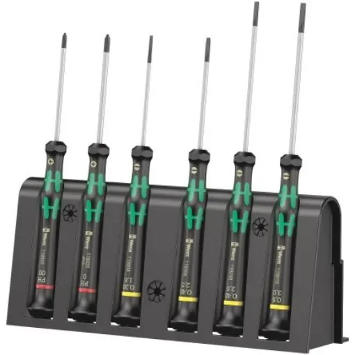 Wera Phillips; Slotted Precision Screwdriver Set, 6-Piece - 05118150001 product image