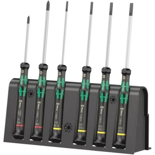 Wera Phillips; Slotted Precision Screwdriver Set, 6-Piece - 05118152001 product image
