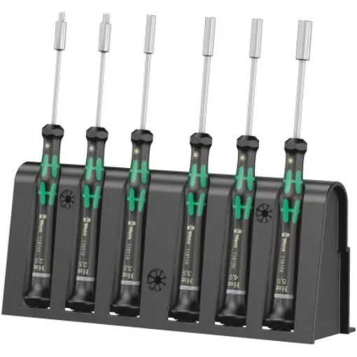 Wera Hexagon Precision Screwdriver Set, 6-Piece - 05118158001 product image