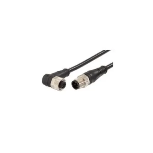 Molex Right Angle Male 5 way M12 to Straight Female 5 way M12 Cordset, 5m - 1200698697 product image