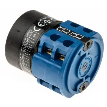 Kraus & Naimer, DP 2 Position Double Throw Cam Switch, 20A - CA10.A221/GBA001.*FT product image
