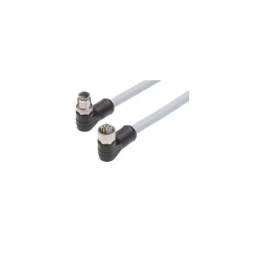 Molex Right Angle Female 5 way M12 to Right Angle Male 5 way M12 Cordset, 15m - 1205010131 product image