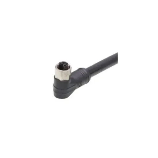 Molex Right Angle Female 4 way M12 to Pigtail Cordset, 15m - 1205000240 product image