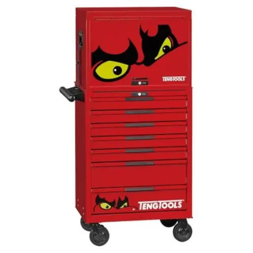 Teng Tools 3 Piece Electricians Tool Kit Tool Kit with Trolley - TKS26R702F product image