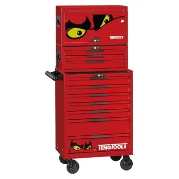 Teng Tools 3 Piece Electricians Tool Kit Tool Kit with Trolley - TKS26R1034T product image