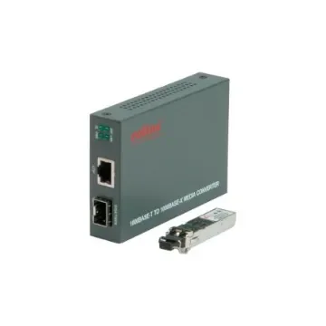 Roline LC Media Converter, Multi Mode, 1000Mbit/s, Multi Mode 500m - 21.13.1069 product image