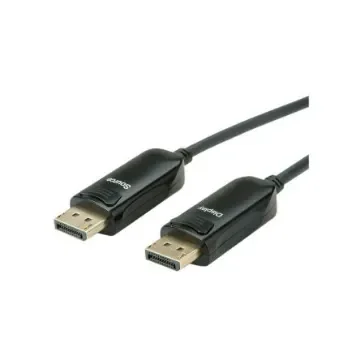 Roline DisplayPort to DisplayPort Fibre Optic Cable, Black, 15m - 14.01.3491 product image