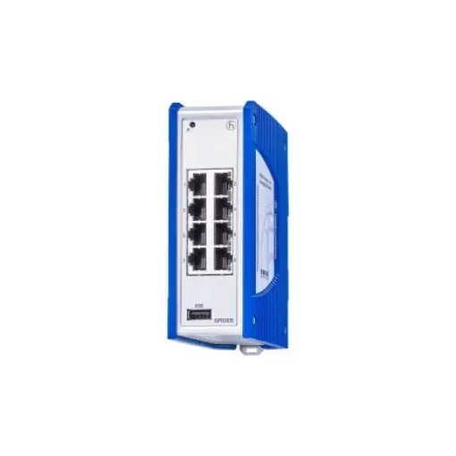 Hirschmann SPIDER-SL-20-08T1999999TY9HHHH, Network Switch 8 Port Ethernet Switch RJ-45 product image