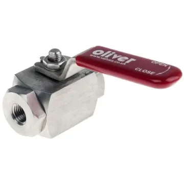 RS PRO Stainless Steel Hydraulic Ball Valve NPT 1/4 - 3244988 product image