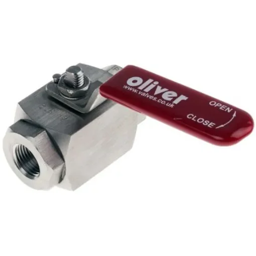 RS PRO Stainless Steel Hydraulic Ball Valve NPT 3/8 - 3244994 product image