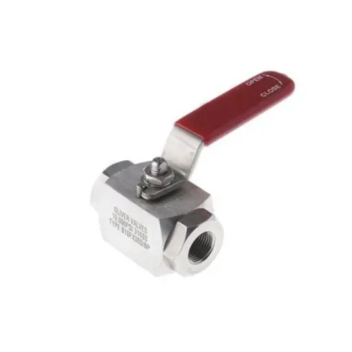 RS PRO Stainless Steel Hydraulic Ball Valve G 3/8 - 3245026 product image