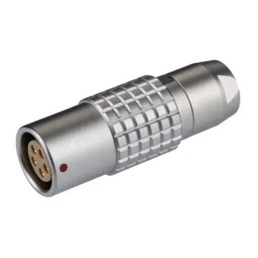 LEMO Circular Connector, 5 Contacts, Cable Mount, Socket, Female, IP50, 2B Series - PHG.2B.305.CLLZ product image