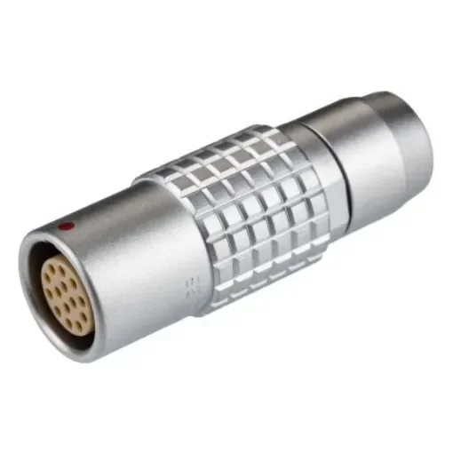 LEMO Circular Connector, 14 Contacts, Cable Mount, Socket, Female, IP50, 2B Series - PHG.2B.314.CLLZ product image