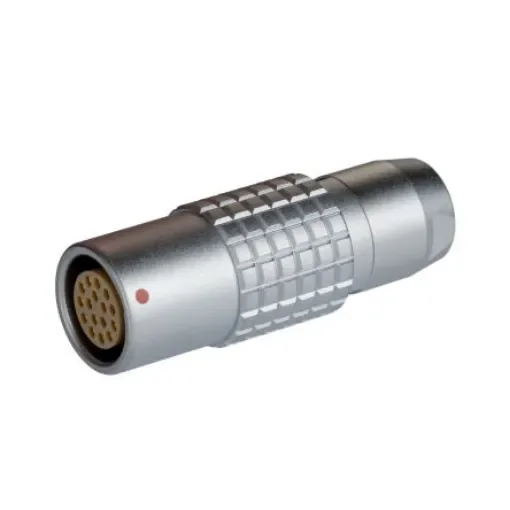 LEMO Circular Connector, 16 Contacts, Cable Mount, Socket, Female, IP50, 2B Series - PHG.2B.316.CLLZ product image