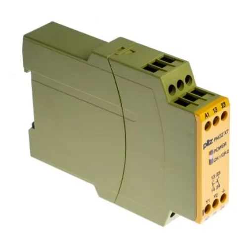 Pilz PNOZ X PNOZ X7 Emergency Stop Safety Relay, 110V ac, Single Channel, 2 Safety Contacts - 774053 product image