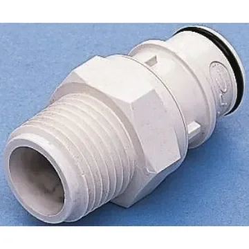 Colder Products Hose Connector, Straight Threaded Coupling, BSPT 3/8in, 8.6 bar - HFCD24635BSPT product image
