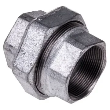 Georg Fischer Galvanised Malleable Iron Fitting Taper Seat Union, Female BSPP 2in to Female BSPP 2in - 770340209 product image