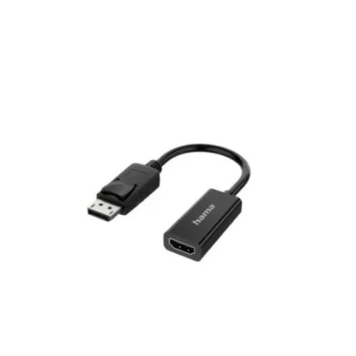 Hama DisplayPort to HDMI Adapter, 4096 x 2160 Maximum Resolution - 00200335 product image