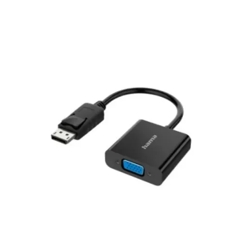 Hama DisplayPort to VGA Adapter, 1920 x 1080 Maximum Resolution - 00200337 product image