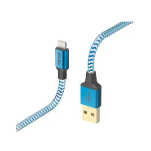 Hama USB 2.0, Male Lightning to Male USB A, 480Mbps, 1.5m - 00201553 product image