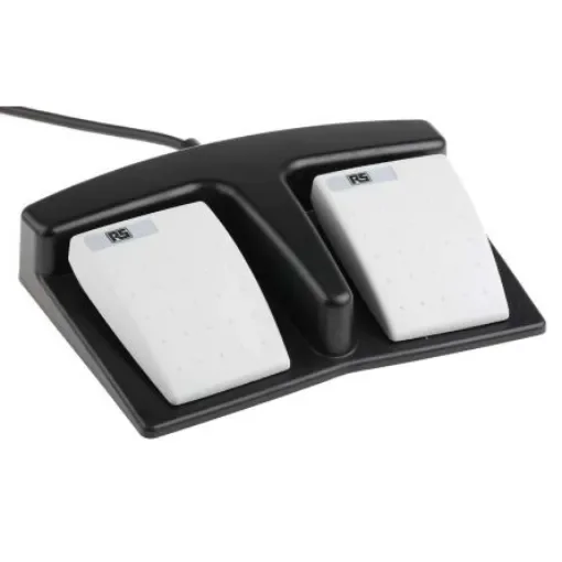 RS PRO General Purpose Momentary Foot Switch - Thermoplastic Case Material, DPST, 3 A Contact Current, 250V Contact - 3252715 product image