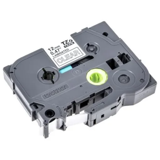 Brother White on Clear Label Printer Tape, 8 m Length, 12 mm Width - TZe-135 product image