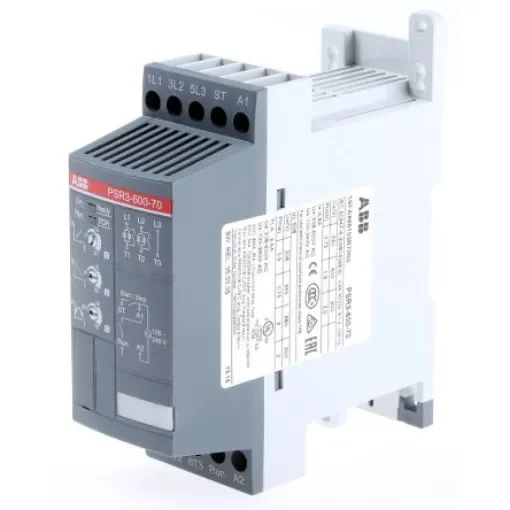 ABB Soft Starter, , 1.5 kW, 600 V ac, 3 Phase, IP20 - 1SFA896103R7000 product image