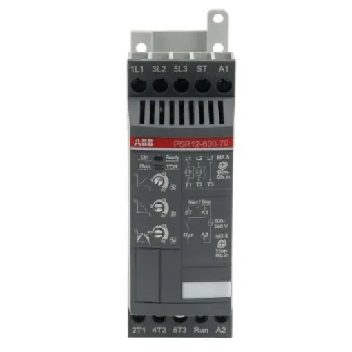 ABB Soft Starter, , 5.5 kW, 600 V ac, 3 Phase, IP20 - 1SFA896106R7000 product image