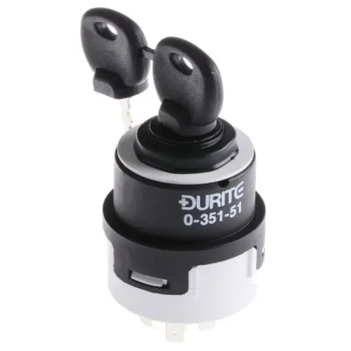 RS PRO Automotive Ignition Switch, 70 A @ 12 V 4-Way - 3254862 product image