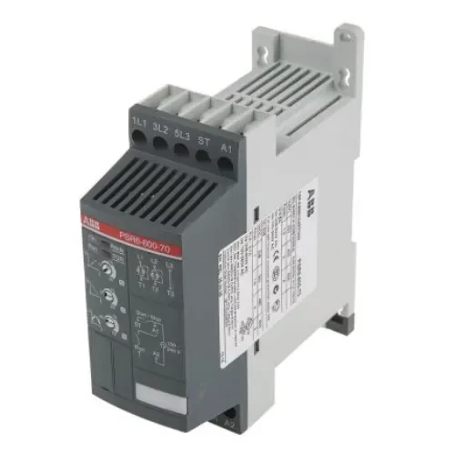 ABB Soft Starter, , 3 kW, 600 V ac, 3 Phase, IP20 - 1SFA896104R7000 product image