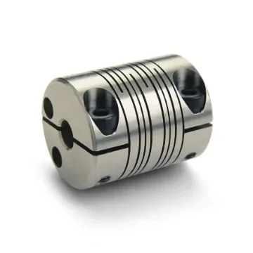 Ruland Beam Coupling, 20mm Outside Diameter, 5mm Bore, 20mm Length Coupler - MWC20-5-5-SS product image