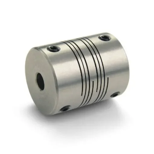 Ruland Beam Coupling, 20mm Outside Diameter, 6mm Bore, 20mm Length Coupler - MWS20-6-6-SS product image