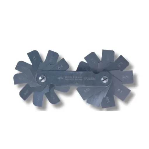 Moore & Wright, 18 Blades Radius & Contour Gauge - 206M product image