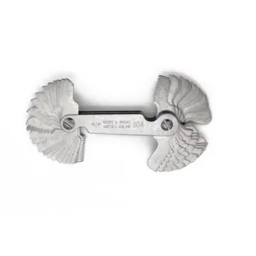 Moore & Wright, 49 Blades Thread Pitch Gauge, Whitworth/Metric thread type - 804 product image