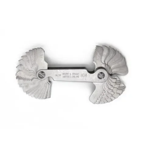 Moore & Wright, 49 Blades Thread Pitch Gauge, Whitworth/Metric thread type - 804 product image